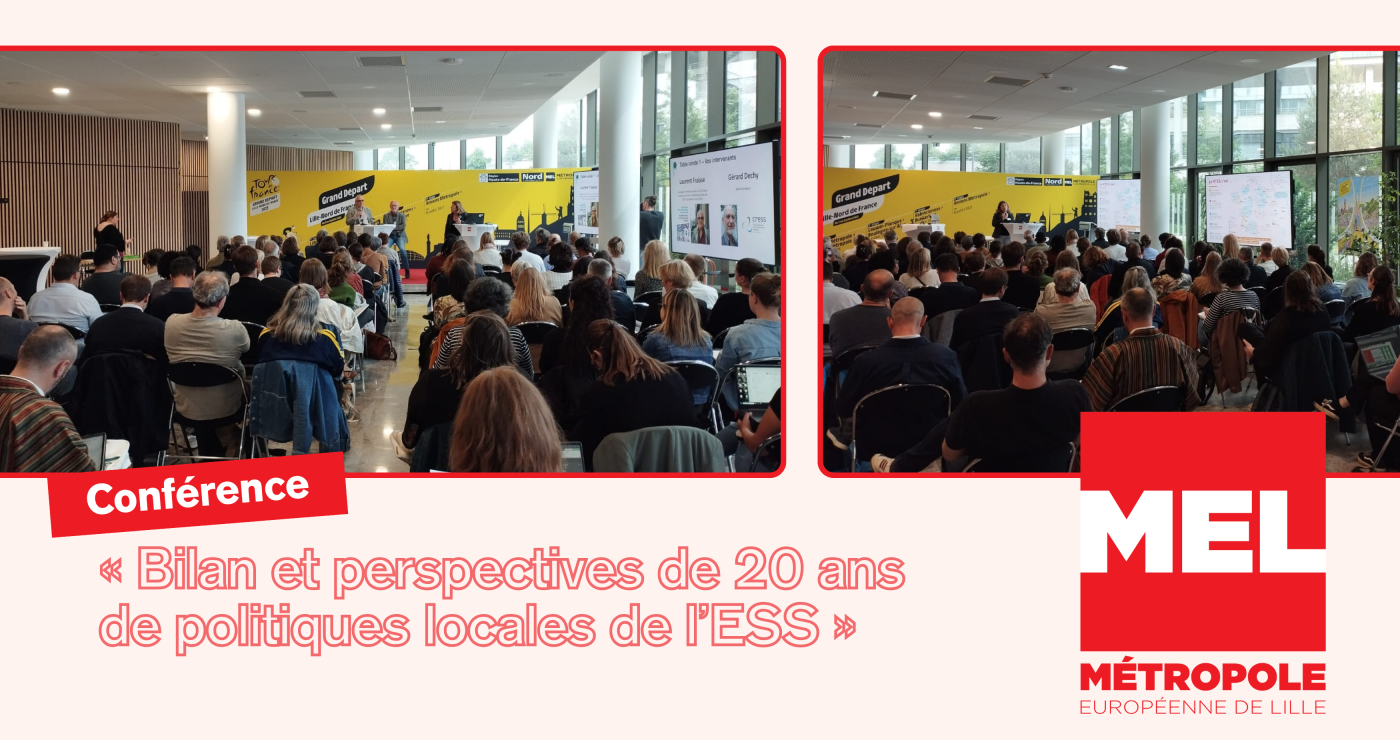 Conférence sur l'ESS à la Métropole Européenne de Lille