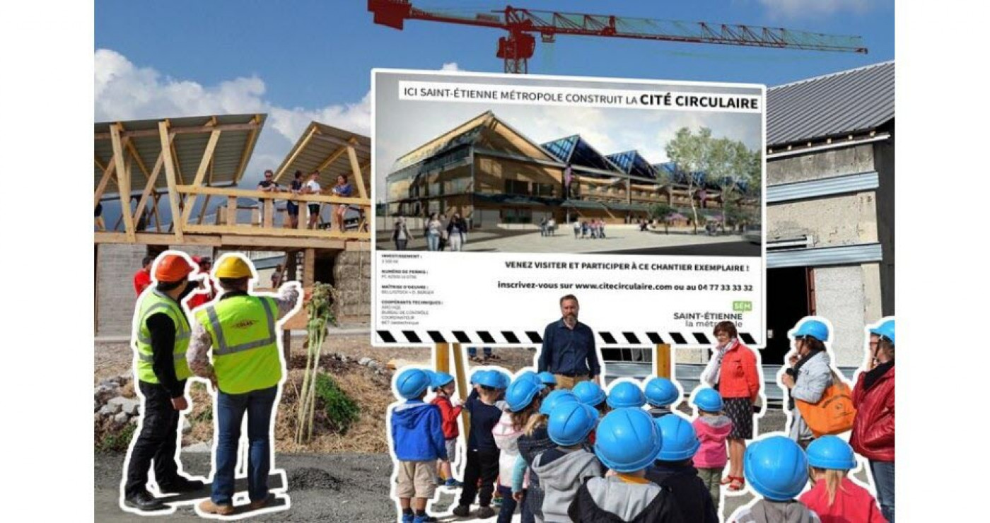Saint-Etienne Métropole lance la construction de la Cité Circulaire, grand site dédié à l'économie circulaire et au réemploi