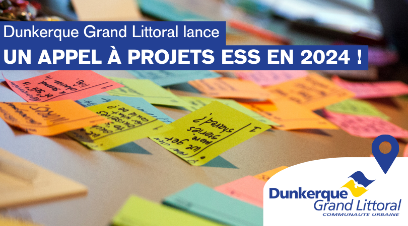 Dunkerque Grand Littoral lance un appel à projets ESS en 2024 !