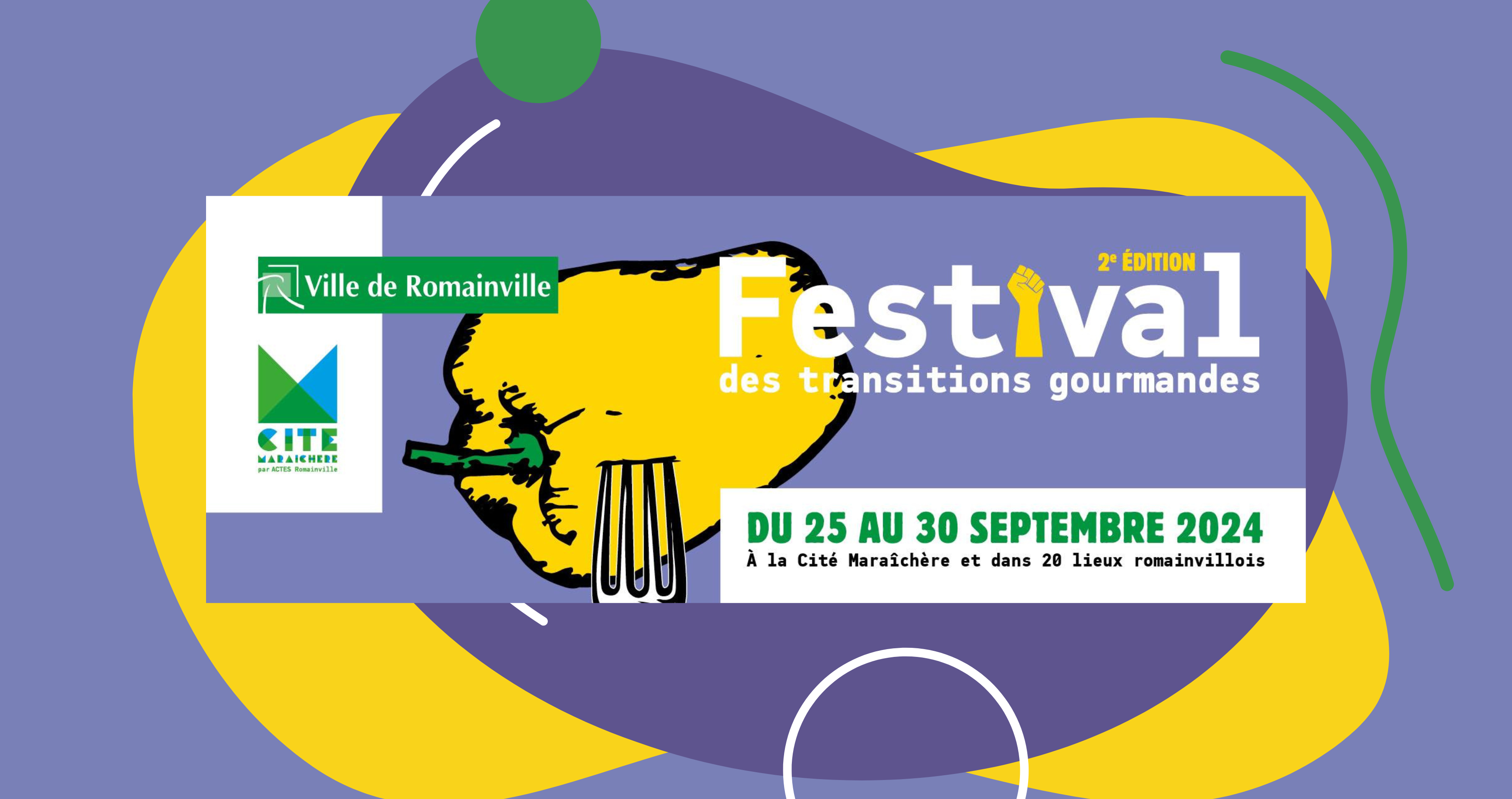 RTES Festival Transitions gourmandes Romainville