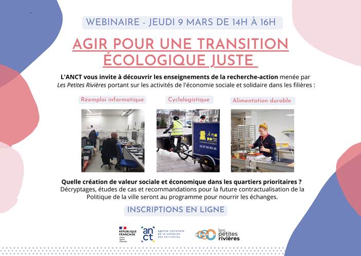 Webinaire Agir Pour Une Transition écologique Juste Dans Les