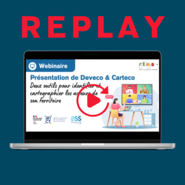 Webinaire - Deveco & Carteco, 2 outils pour identifier et cartographier les acteurs engagés de mon territoire