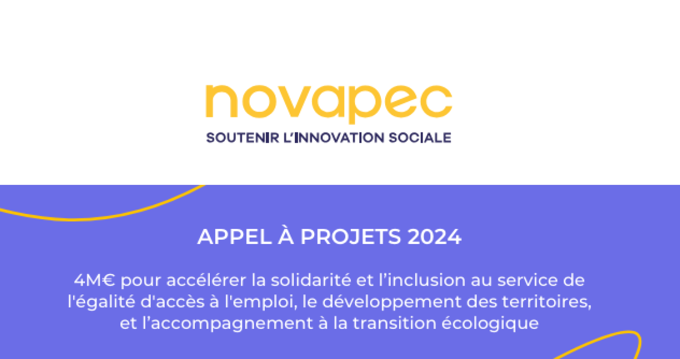 L’ Apec lance Novapec, un programme de soutien financier à des projets d’innovation sociale dans les territoires