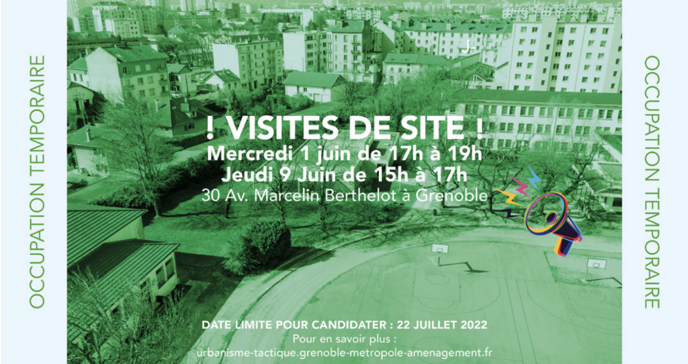 APPEL À MANIFESTATION D’INTÉRÊT pour LE SITE DE L’INSPE À GRENOBLE !