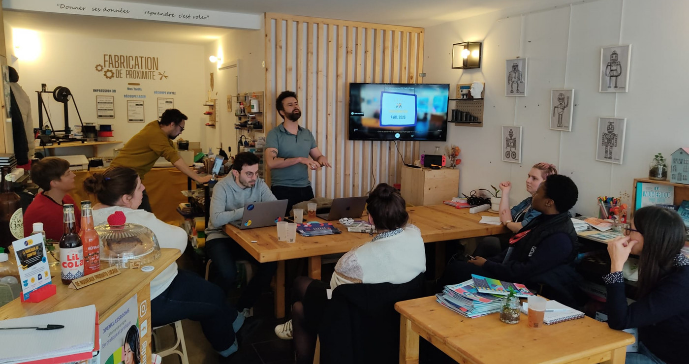 Visite et présentation du Pop Café de Wazemme