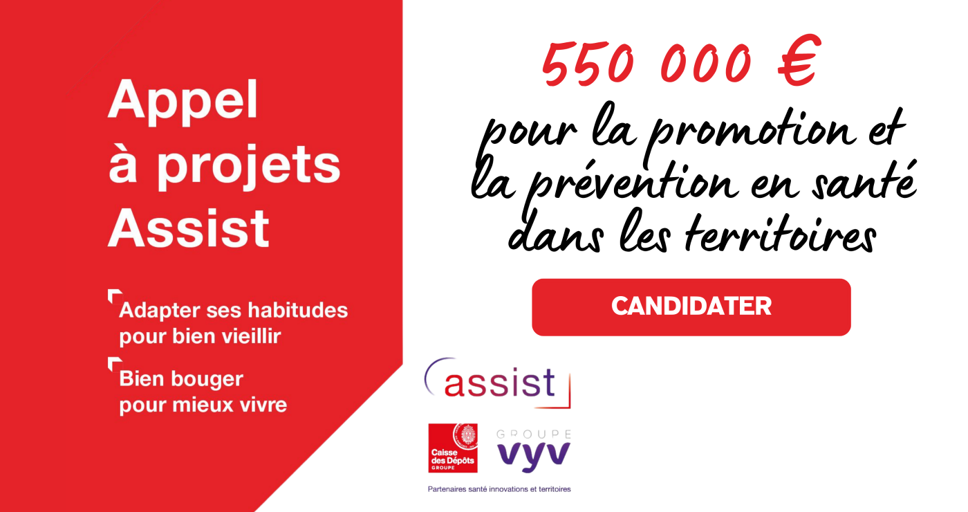 La Caisse des Dépôts et le Groupe VYV lancent un AAP pour la promotion et la prévention en santé dans les territoires