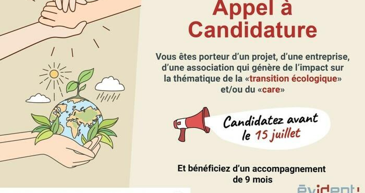 Appel à projets 2023/2024 EVIDENT!, l’incubateur de projets d’innovation sociale en Hauts-de-France