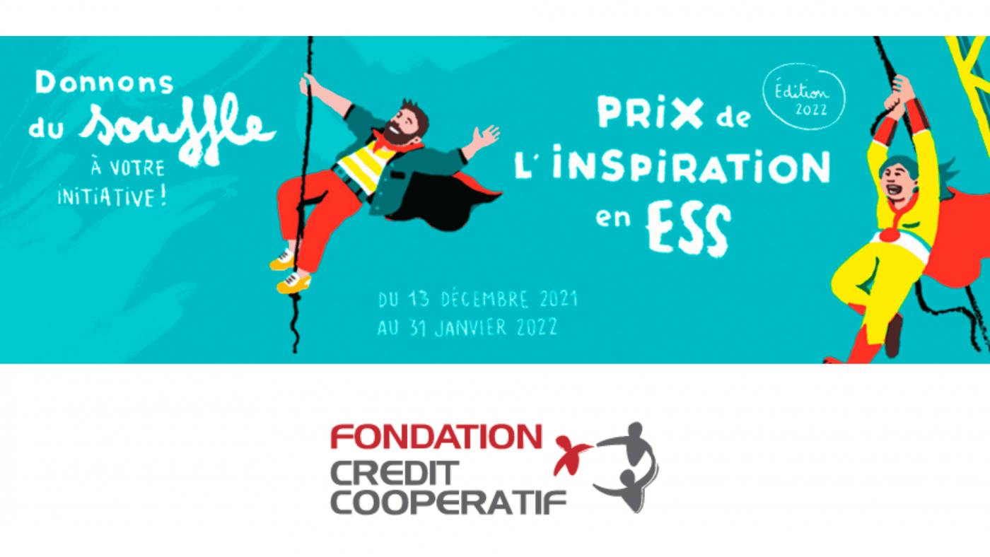 La Fondation Crédit Coopératif lance l'appel à projet "Les Prix de l'Inspiration en ESS"