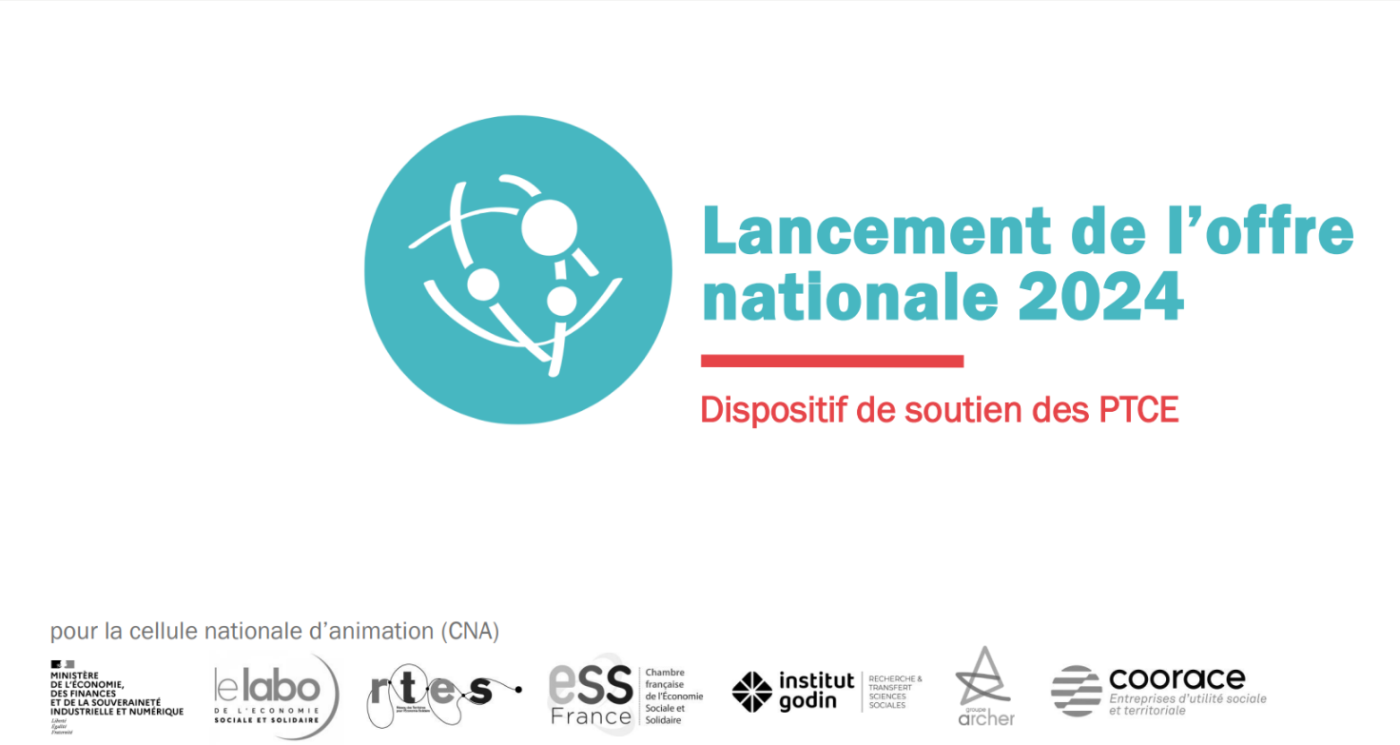 L'offre nationale 2024 du Dispositif de soutien des PTCE est lancée !