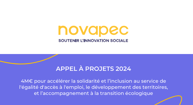 L’ Apec lance Novapec, un programme de soutien financier à des projets d’innovation sociale dans les territoires