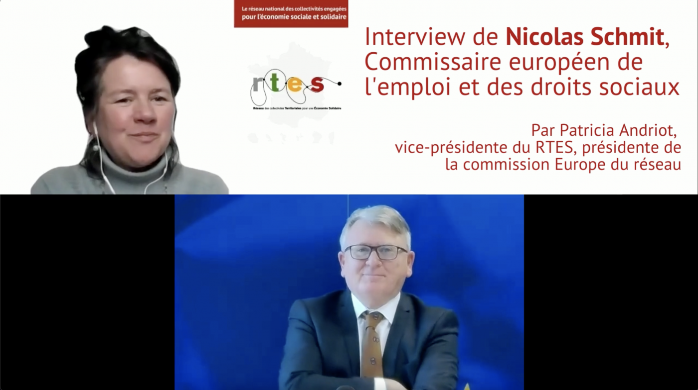  - Interview de Nicolas Schmit, Commissaire européen de l'emploi et des droits sociaux