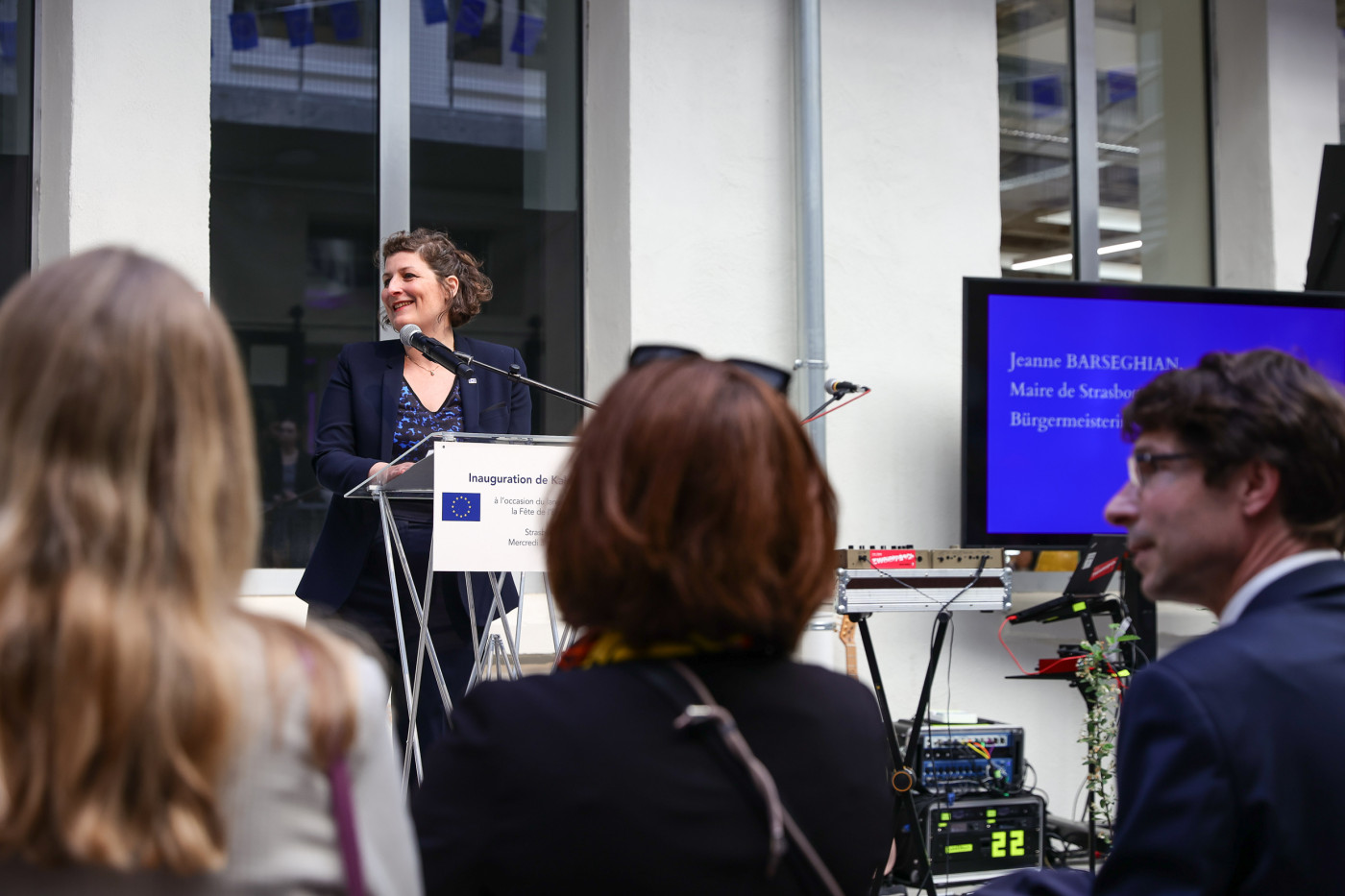 Inauguration du Kaleidoscoop à Strasbourg, 1er PTCE transfrontalier de France