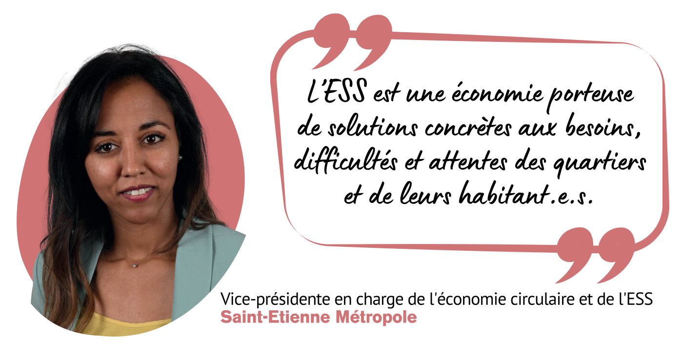 L’ESS, une économie porteuse de solutions concrètes aux besoins des quartiers - Siham Labich, élue à l'ESS, Saint-Etienne Métropole