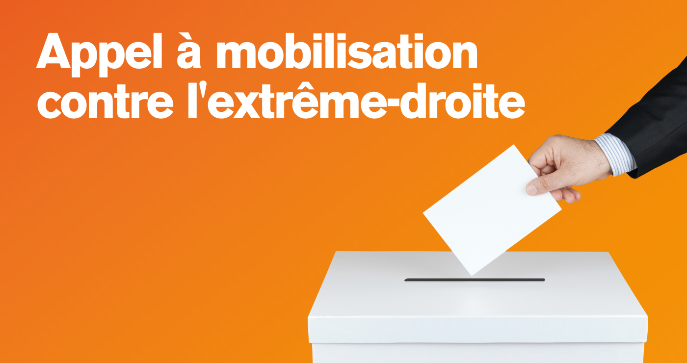 Appel à mobilisation contre l'extrême-droite