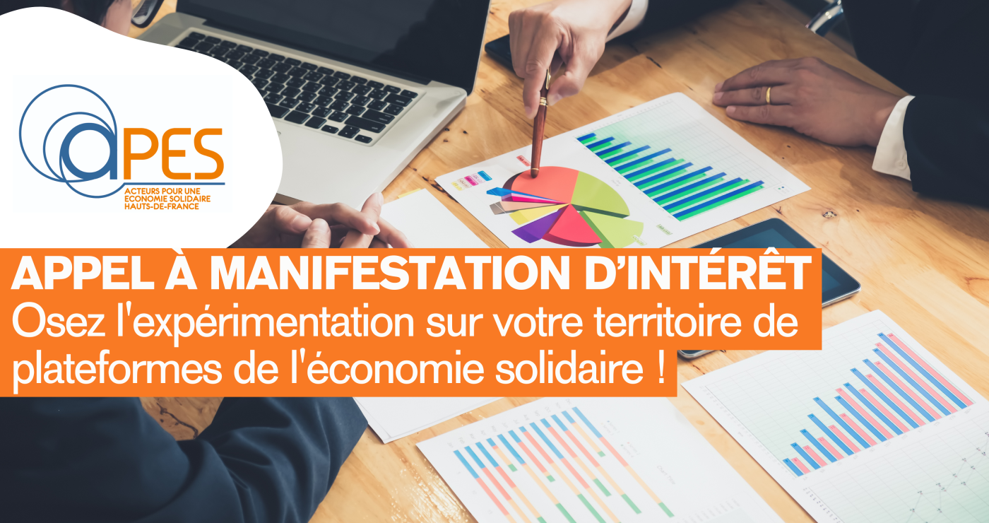 AMI de l'APES - Osez l'expérimentation sur votre territoire de plateformes de l'économie solidaire !