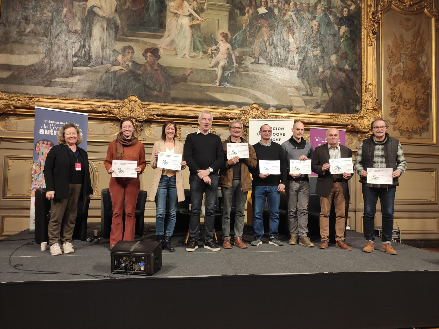 7 projets récompensés dans le cadre de l'AAP ESS de la Région Bourgogne-Franche-Comté